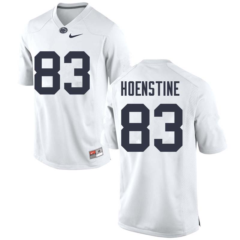 NCAA Nike Men's Penn State Nittany Lions Alex Hoenstine #83 College Football Authentic White Stitched Jersey JIA5498HD